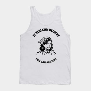 You Can Achieve - Medical Student In Medschool Funny Gift For Nurse & Doctor Medicine Tank Top